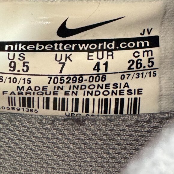 Nike Fury running shoe with Flex soles Women's Size 9.5 - Picture 2 of 6